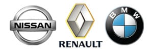 Car Manufacturers Logos - Our Suppliers Group 2